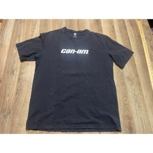 BRP Shirt, Men's Size XL, Black White, Can-am Print